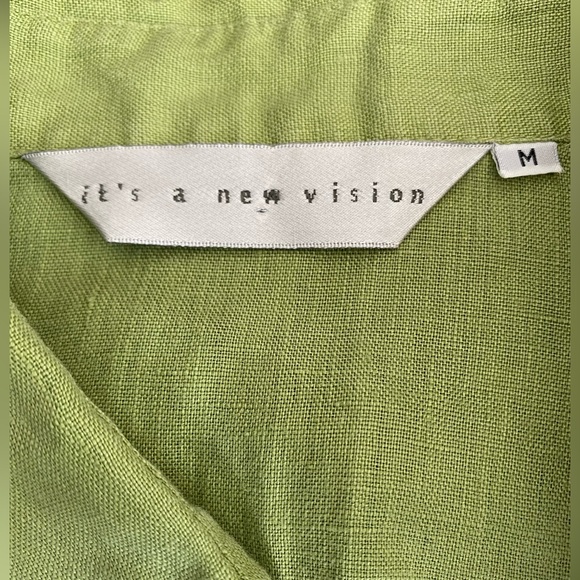 100% linen button down, gently used excellent condition size M - Picture 3 of 11